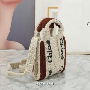 Chloeの最新爆金綿糸ショッピングバッグ
