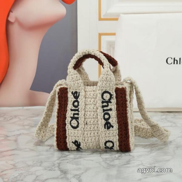 Chloeの最新爆金綿糸ショッピングバッグ 5