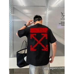 Off-Whiteブランド 偽物 激安 通販上質感 新作限定 夏新商品半袖Tシャツ